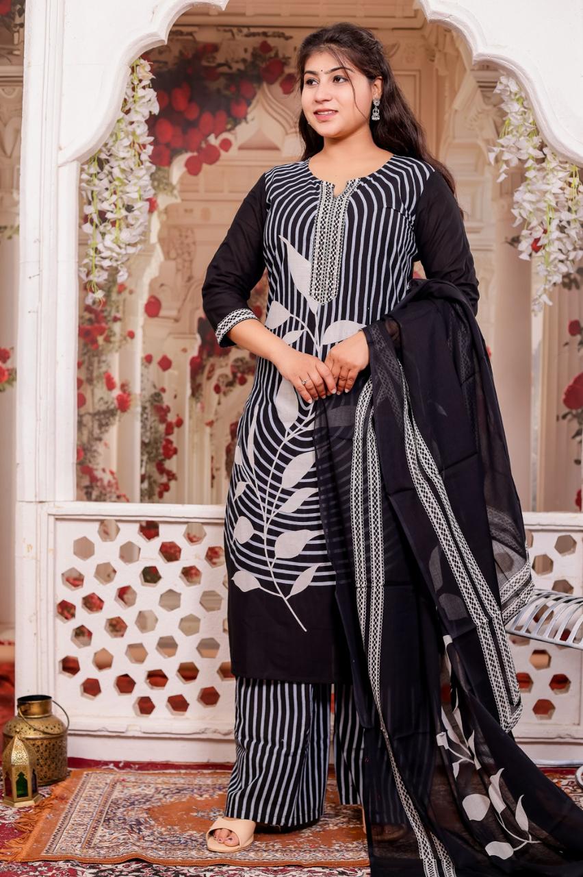 BLACK 3 PCS ARTICLE