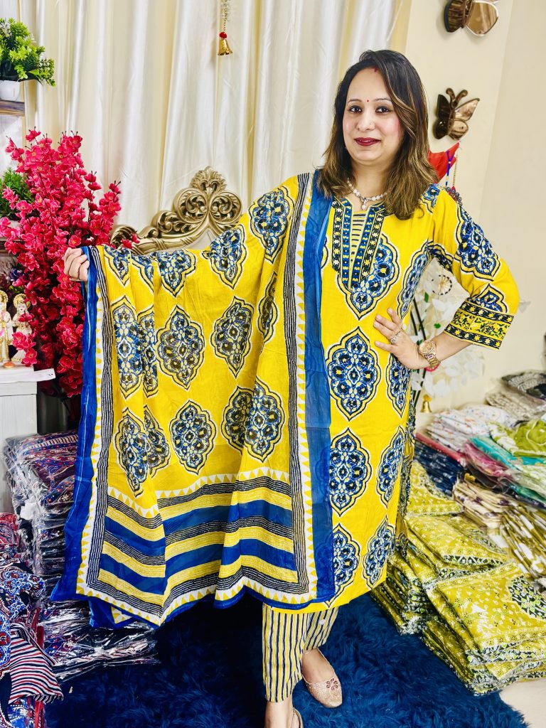 Mango yellow 3 pc 799