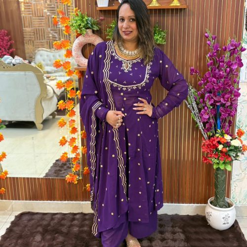 Chandani Embroidered Anarkali Suits