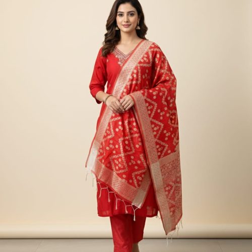 Banarasi Silk Suit Set