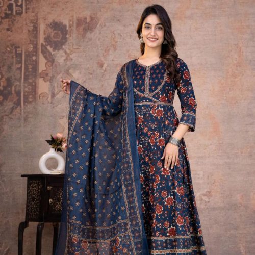 Angrakha style 3-piece sets