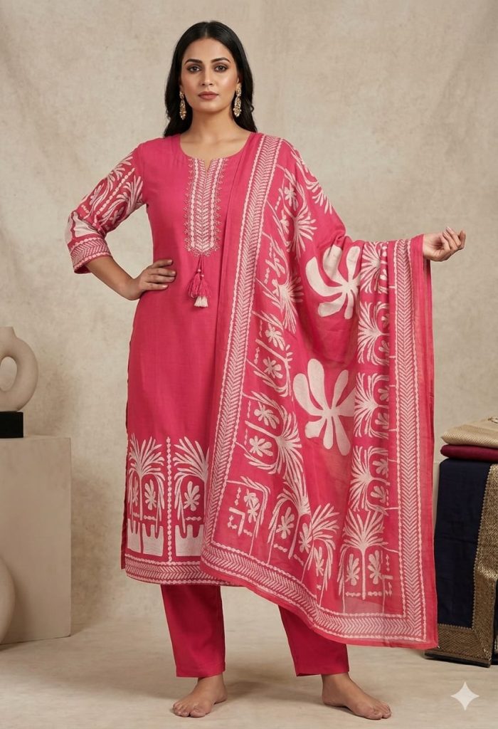Elegant Three Piece Ethnic Set