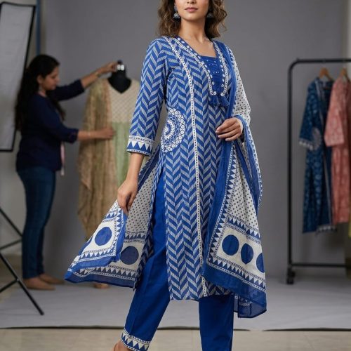 Rani Chevron Kurta Set